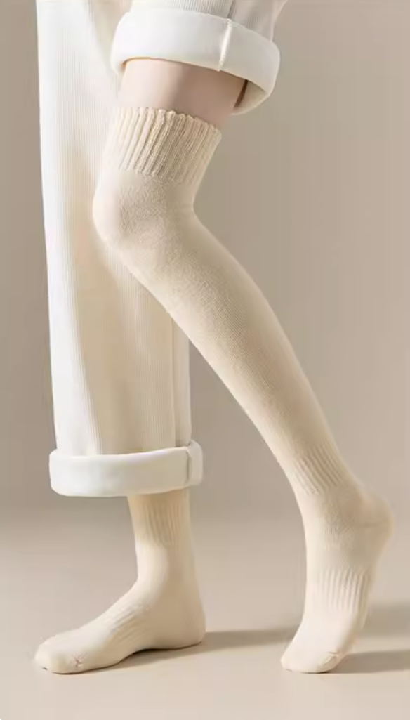Padded cotton socks Two pairs