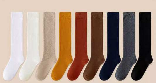 Padded cotton socks triple-double
